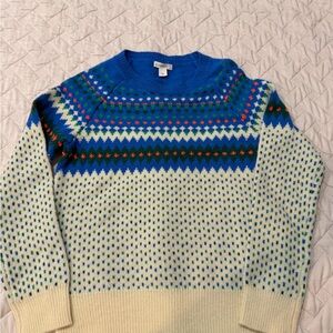 Crewcuts J Crew Multicolor Patterned kids Crewneck Sweater